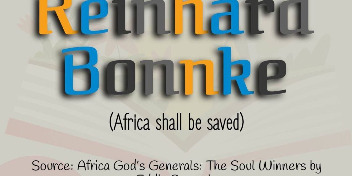 REINHARD BONNK (AFRICA SHALL BE SAVED) PART 8